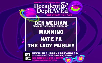 Decadent & DepRAVEd – October Monthly Featuring Ben Welham