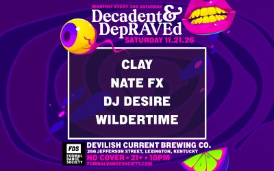 Decadent & DepRAVEd – November Monthly Featuring Clay